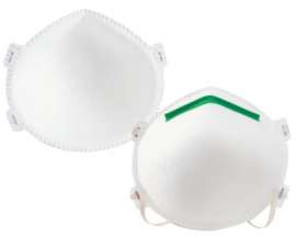 SAF-T-FIT PLUS N1105 Particulate Respirator, Half Facepiece, Non-Oil/Vapor, Medium/Large
