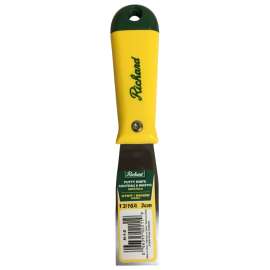 HYDE H-1-S 1-3/16 Putty Knives with Handle, 1-3/16 in W Blade, Carbon Steel Blade, Polypropylene Handle