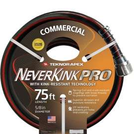 Neverkink 8844-75 Garden Hose, 75 ft L