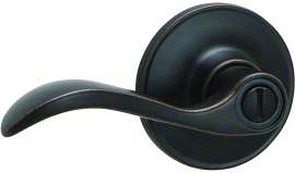 Schlage J Series J40VSEV716 Privacy Door Lever, Zinc, Aged Bronze