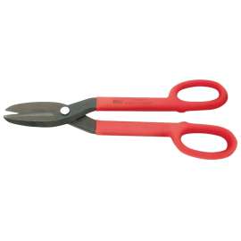 Crescent Wiss A9N Tinner Snip, Steel Blade, Red Handle, 12-1/2 in OAL
