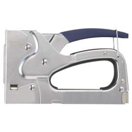 Vulcan JY565A Staple Gun, 85 Crown Staples Magazine, Flat Wire Staples Staple, 10.6, 11.5, 12.3, 12.7 mm W Crown, Silver