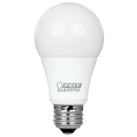 Feit Electric OM60DM/927CA LED Lamp, General Purpose, A19 Lamp, 60 W Equivalent, E26 Lamp Base, Dimmable