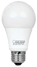 Feit Electric OM60DM/930CA LED Lamp, General Purpose, A19 Lamp, 60 W Equivalent, E26 Lamp Base, Dimmable