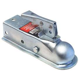 DYNALINE 11157 Trailer Coupler, 2000 lb Towing, 1-7/8 in Trailer Ball