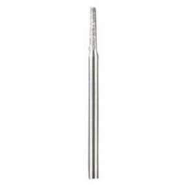DREMEL 7134 Diamond Wheel Point, 5/64 in Dia, 1-1/2 in L, 1/8 in Dia Shank, Metal