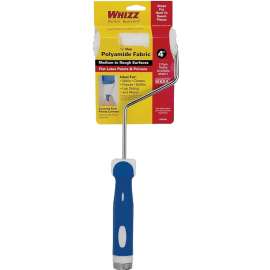 WHIZZ 54164 Mini Roller, 1/2 in Nap, Polyamide Cover, Soft Touch Handle, 4 in L Roller