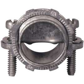HUBBELL NMC100R1 Saddle Connector, 1 in, Zinc