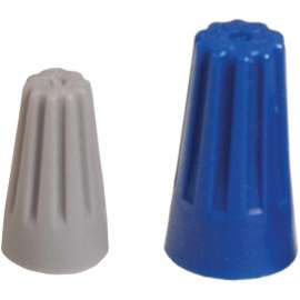 HUBBELL HWCS12C20 Twist On Wire Connector, 22 to 14 AWG Wire, Thermoplastic Housing Material, Blue/Gray