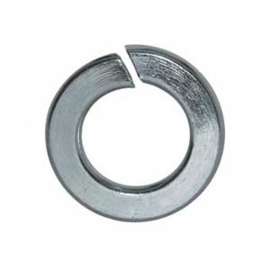 Reliable SLWZ38VP Spring Lock Washer, 25/64 in ID, 11/16 in OD, 3/32 in Thick, Steel, Zinc