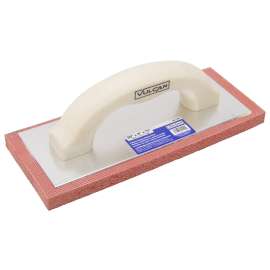 Vulcan 16040 Masonry Float, 10 in L Blade, 4 in W Blade, 5/8 in Thick Blade, Molded Sponge Rubber Blade, Plastic Handle