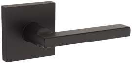 Weiser Halifax Series SPSL101 HFL 514 Passage Lever, 4-15/32 in L Lever, Iron Black