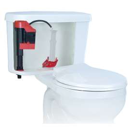 Korky 818Z Fill Valve and Flapper Kit, Rubber