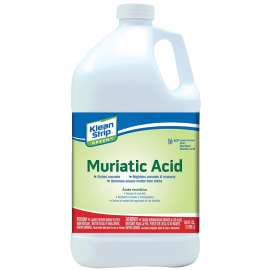 Klean Strip GKGM75006 Safer Muriatic Acid, Liquid, Slight Pungent, Pungent, 1 gal, Can