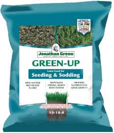 Jonathan Green Green-Up 11541 Seeding and Sodding Fertilizer, 15 lb, Granular, 12-18-8 N-P-K Ratio