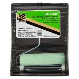 NOUR Z SP9C310 Paint Roller Kit, Deluxe, Plastic/Polyester, 3-Piece