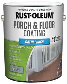RUST-OLEUM 320417 Porch and Floor Coating, Dove Gray, Liquid