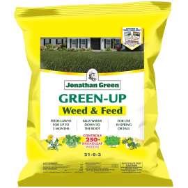 Jonathan Green Green-Up 12344 Weed and Feed Lawn Fertilizer, 15 lb Bag