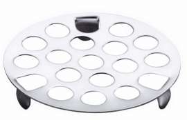 Plumb Pak PP820-55 Drain Guard Strainer, 1-5/8 in Dia, Stainless Steel, For: Sink