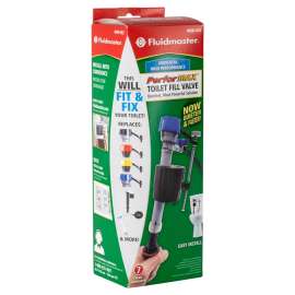 FLUIDMASTER PerforMAX Series 400H-002-P10 Fill Valve, Plastic Body, Anti-Siphon: Yes