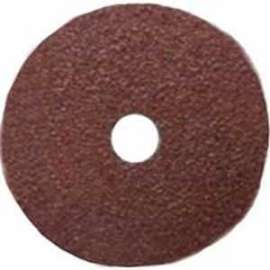 NORTON 01911 Sanding Disc, 5 in Dia, 7/8 in Arbor, Coated, 24 Grit, Extra Coarse, Aluminum Oxide Abrasive, Fiber Backing