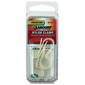 Jandorf 61471 Cable Clamp, Nylon, Natural