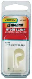 Jandorf 61472 Cable Clamp, Nylon, Natural