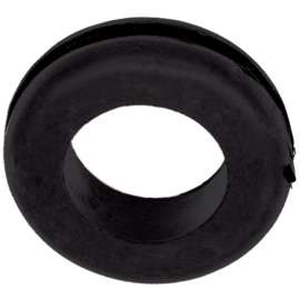 Jandorf 61487 Grommet, Rubber, Black, 3/8 in Thick Panel