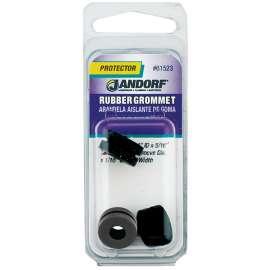 Jandorf 61523 Grommet, Rubber, Black, 5/16 in Thick Panel