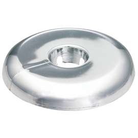 Plumb Pak PP811-12 Floor and Ceiling Plate, 4-3/4 in W, Plastic, Chrome