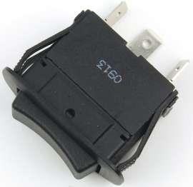Jandorf 61101 Rocker Switch, 10/16/20/21 A, 125/250 VAC, 14 VDC, SPDT, Tab Terminal