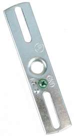 Jandorf 60204 Flat Crossbar, Zinc