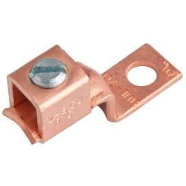 GB GSLU-35 Mechanical Lug, 600 V, 14 to 10 AWG Wire, 3/8 in Stud, Copper Contact
