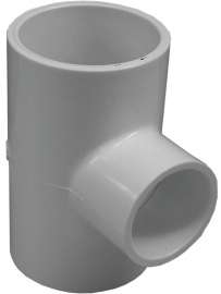 GENOVA 300 Series 31472 Pipe Reducing Tee, 2 x 1-1/2 in Run, Slip Run Connection, Slip Joint Branch Connection