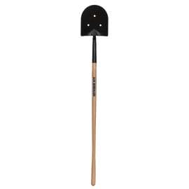 SEYMOUR S550 Series 49185 Rice Shovel, 59 in L, 9 in W, 3 in H, Hardwood/Steel, American Ash