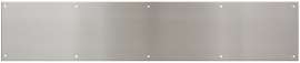 National Hardware N270-314 Kick Plate, 30 in L, 6 in W, Satin Nickel