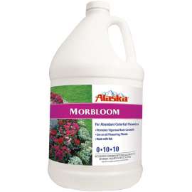 Alaska 100099252 Morbloom Fertilizer, 1 gal Bottle, Liquid, 0-10-10 N-P-K Ratio