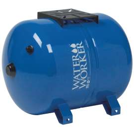 WATER WORKER HT-14HB Well Tank, 14 gal Capacity, 100 psi Working, Steel