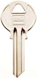 Hy-Ko 11050Y1 Key Blank, Brass, Nickel Plated