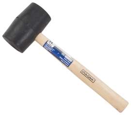 MALLET RUBBER WOOD HANDLE 24OZ