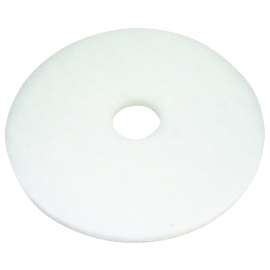 North American Paper 420514 Polishing Pad, White