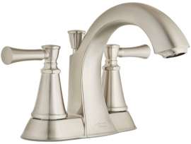 American Standard Chancellor Series 7022201.075 Centerset Bathroom Faucet, 1.5 gpm, 2-Faucet Handle, 3-Faucet Hole