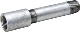 B & K 563-540HN Pipe Nipple, 1/2 in, Threaded, Steel, 150 psi Pressure, 4 in L