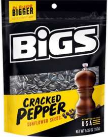 BIGS 55035 Sunflower Seed, Black Pepper Flavor, 5.35 oz