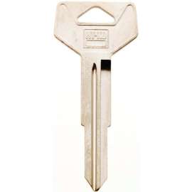 HY-KO 11010TR39 Automotive Key Blank, Brass, Nickel, For: Toyota Vehicle Locks