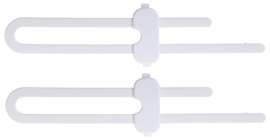 Dreambaby L1409 Slide Lock, Plastic, White