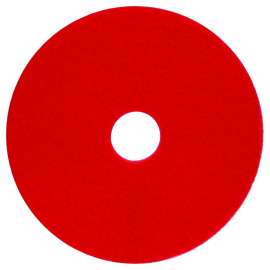 North American Paper 422114 Light Buffing Pad, Red