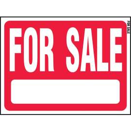 HY-KO RS-604 Real Estate Sign, For Sale, White Legend