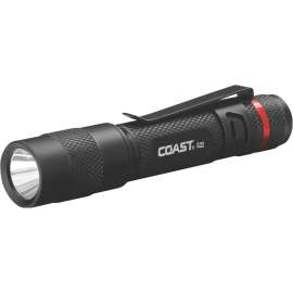 Coast G22 Penlight, AAA Battery, Alkaline Battery, LED Lamp, 100 Lumens High, 45 Lumens Low Lumens, Black