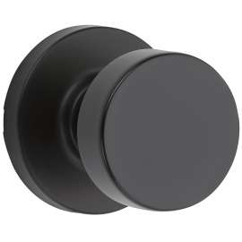 Kwikset Signature Series 720PSK RDT 514 Passage Door Knob, Knob Handle, Zinc, Matte, 2-3/8, 2-3/4 in Backset